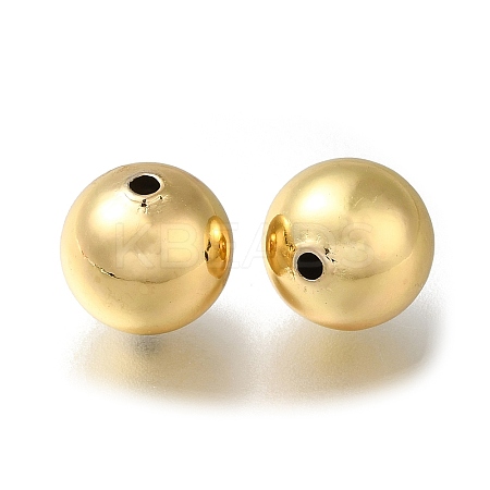 Rack Plating Brass Beads KK-K373-08E-G-1