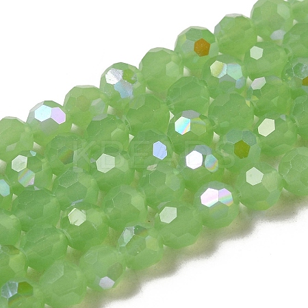Imitation Jade Glass Beads Strands LS-EGLA-A035-J6mm-L01-1