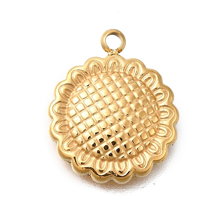 304 Stainless Steel Pendants STAS-R159-34G-1