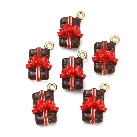 Alloy Enamel Pendants AL-CBAC5EF-08G-01-1