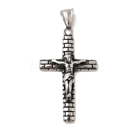 304 Stainless Steel Pendants STAS-A130-09A-AS-1