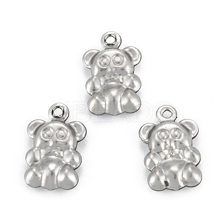 Non-Tarnish 316 Surgical Stainless Steel Charms LS-STAS-C026-02P-1