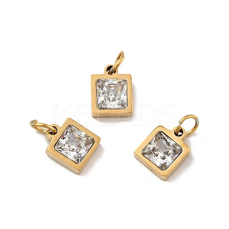 PVD Vacuum Plating 304 Stainless Steel Pendants X-STAS-D189-01G-B16-1