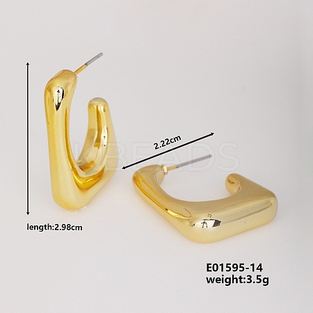 Fashionable Cute Geometric Shape Earrings for Hot Personalized Matching WX1077-12-1