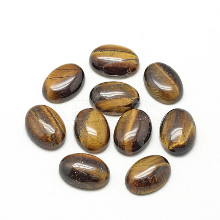 Natural Tiger Eye Cabochons LS-X-G-R415-13x18-35-1