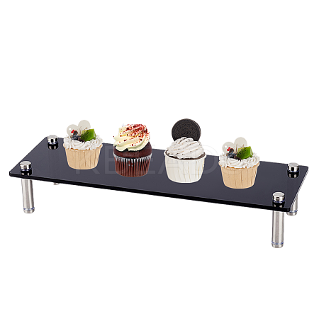 Rectangle Acrylic Cake Display Stands ODIS-WH0017-077C-1