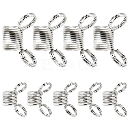 20Pcs 2 Style 304 Stainless Steel Mini Spring Bead Clamps for Beading Jewelry Making STAS-BBC0004-59-1