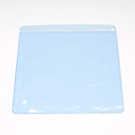Square PVC Resealable Packaging Bags LS-OPP-R005-14x14-1