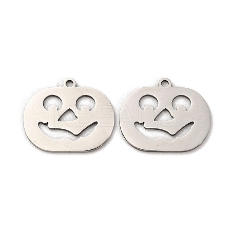 Non-Tarnish 201 Stainless Steel Pendants STAS-E200-03P-1
