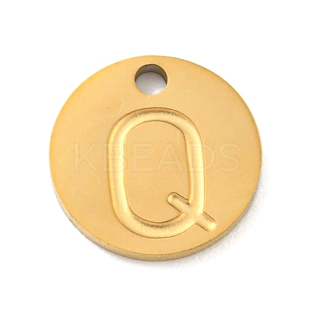 Ion Plating(IP) 304 Stainless Steel Pendants FIND-M017-02G-Q-1