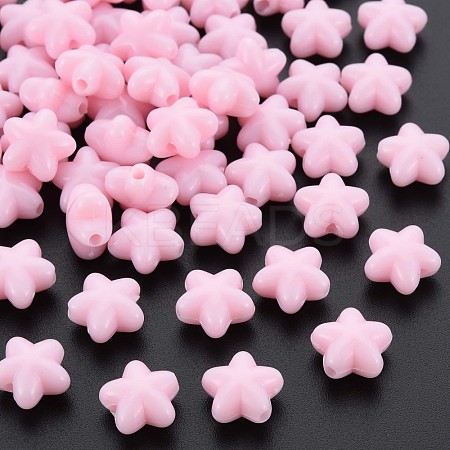 Opaque Acrylic Beads MACR-S373-26-A09-1