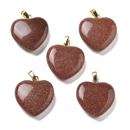 Synthetic Goldstone Pendants G-G956-B15-G-1