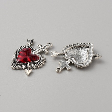 Alloy Enamel Pendants LS-FIND-WH0156-43A-1