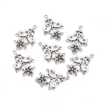 Tibetan Style Alloy Chandelier Component EA8536Y-1