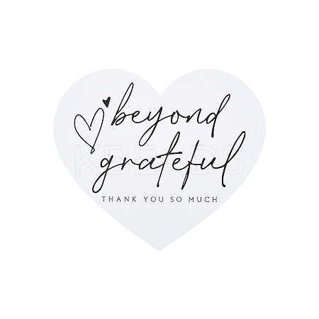 20Pcs Coated Paper Thank You Greeting Card DIY-YW0012-24A-1