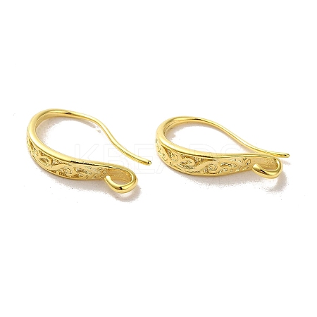 Brass Earring Hooks X-FIND-Z039-25G-1