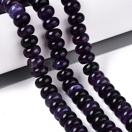 Natural Agate Beads Strands G-Q613-01E-11-1