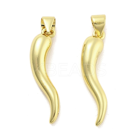 Brass Pendants KK-U060-17G-1