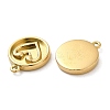 Ion Plating(IP) 316L Surgical Stainless Steel Pendants STAS-F302-13G-2