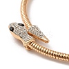 Alloy Round Snake Chain Necklaces LS-NJEW-Z020-02KCG-3