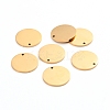 Ion Plating(IP) 304 Stainless Steel Charms STAS-I141-03C-G-1
