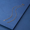 201 Stainless Steel Bracelet Making STAS-CJ0001-12G-6