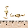 Ion Plating(IP) 304 Stainless Steel Lobster Claw Clasps LS-STAS-A097-03A-G-3