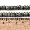 Natural Green Wood Lace Stone Wooden Jasper Beads Strands G-A280-A29-01-5