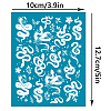 Silk Screen Printing Stencil DIY-WH0341-089-2