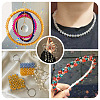 450Pcs 15 Colors Electroplate Glass Beads EGLA-TA0001-93-9