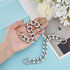 2Pcs Aluminum Curb Chain Purse Strap Extender FIND-HY0004-37S-3