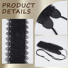 1Pc Imitation Leather Lace Flower Wrap Around Waist Belts for Women AJEW-CL0002-88B-6