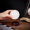 1 Set Natural Crackle Crystal Ball Display Decorations DJEW-BC0001-11-3
