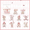 20Pcs PET Self-adhesive Amusement Park Theme Decorative Tapes STIC-P016-B05-1