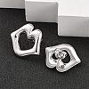 304 Stainless Steel Stud Earrings EJEW-K268-11P-1