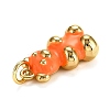 Real 18K Gold Plated Brass Pendants KK-L206-001C-G-3