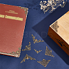 100Pcs 4 Styles Iron Filigree Joiners Sets IFIN-PH0002-18AB-5