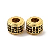 Rack Plating Brass Cubic Zirconia Beads KK-G457-09G-01-2