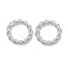 Brass Soldered Closed Jump Rings KK-K253-15A-03S-3