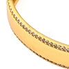 Rack Plating Brass Micro Pave Cubic Zirconia Cuff Bracelets for Women BJEW-M040-20G-2
