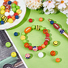 68Pcs 14 Styles Food Grade Eco-Friendly Silicone Beads SIL-GA0001-24A-4