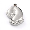 Jewelry Non-Tarnish 304 Stainless Steel Pendants STAS-B005-05P-1
