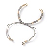 Adjustable Polyester Braided Cord Bracelet Making AJEW-JB00892-07-3