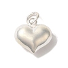 925 Sterling Silver Heart Charms with Jump Rings FIND-U013-05S-02-1