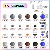 162Pcs Silicone Beads SIL-YW0001-92-2