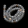 Glass Beads Strands EGLA-A034-M10mm-37-3