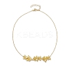 Butterfly Pendant Necklaces NJEW-JN04737-01-4