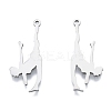 Non-Tarnish 201 Stainless Steel Pendants STAS-B027-29P-1