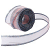 Sparkle Polyester & Metallic Mesh Ribbon for Bowknot Making OCOR-WH20007-19D-1