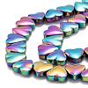 Non-magnetic Synthetic Hematite Beads Strands G-B014-10B-2